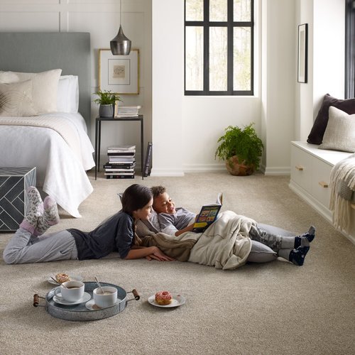 two children on a carpet - luckysevenscarpet